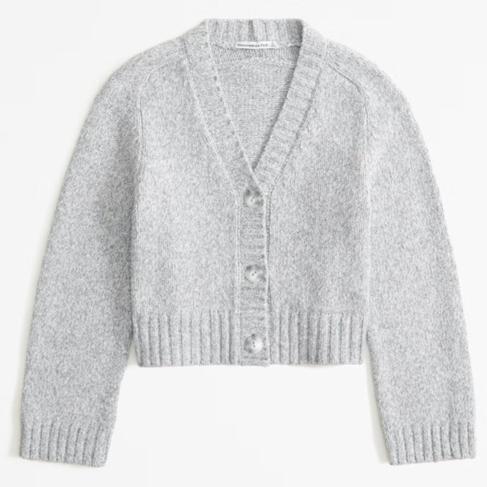Abercrombie Cotton-Blend Short Cardigan